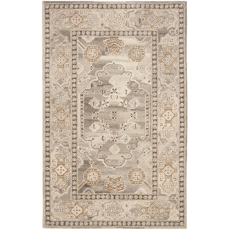 Safavieh Wyndham 2 ft. 3 in. x 7 ft. Rectangle Area Rug Light Grey WYD308F-27